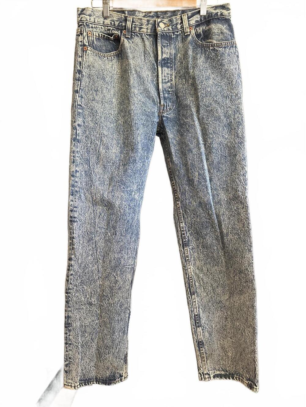 1996 501 Levi’s XX 36x32 Acid Wash